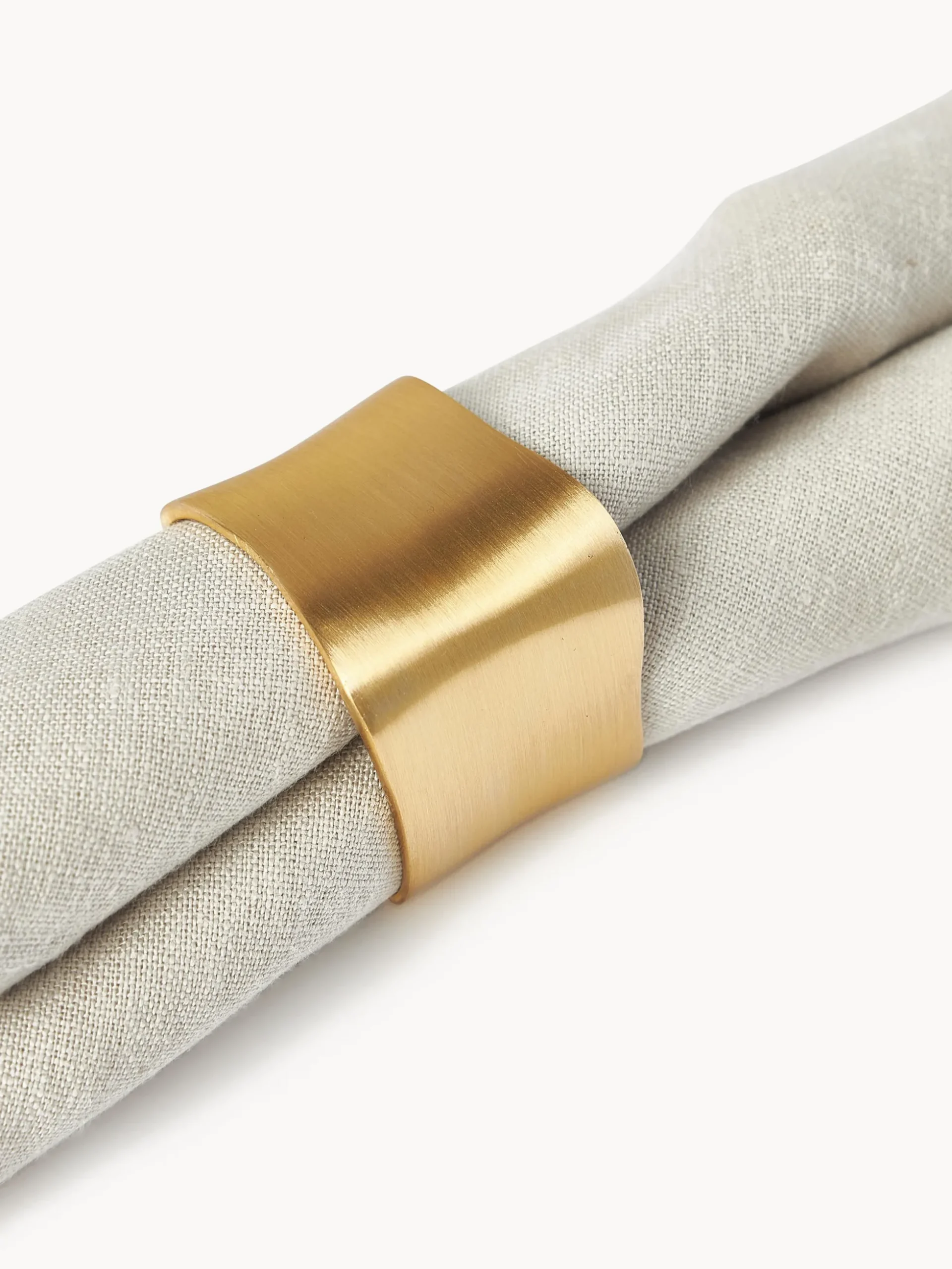 Set di 4 portatovaglioli Cuff
