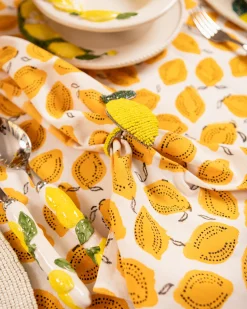 Set di 2 portatovaglioli Lemon