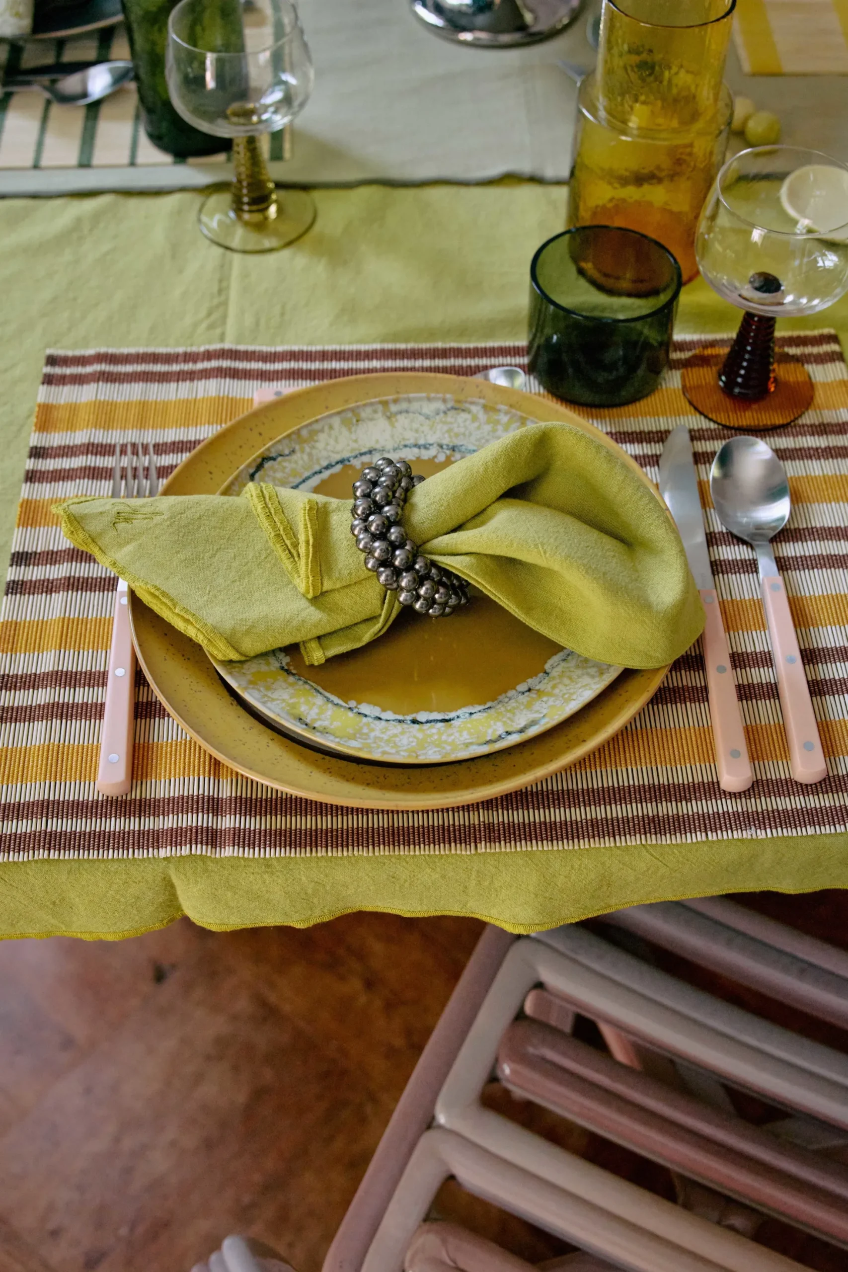 Set di 4 portatovaglioli New Classics