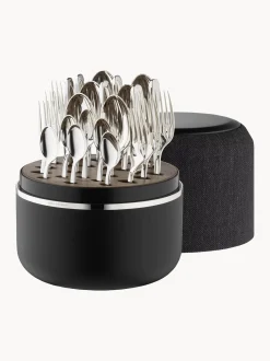 Set di 24 posate fatte a mano lucidate a specchio Alta in scatola, 6 persone