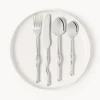 Set di 4 posate in acciaio inossidabile Juno, 1 persona