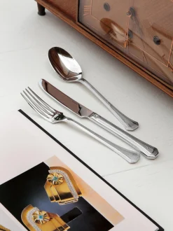 Set di 24 posate lucide Twenties, 6 persone