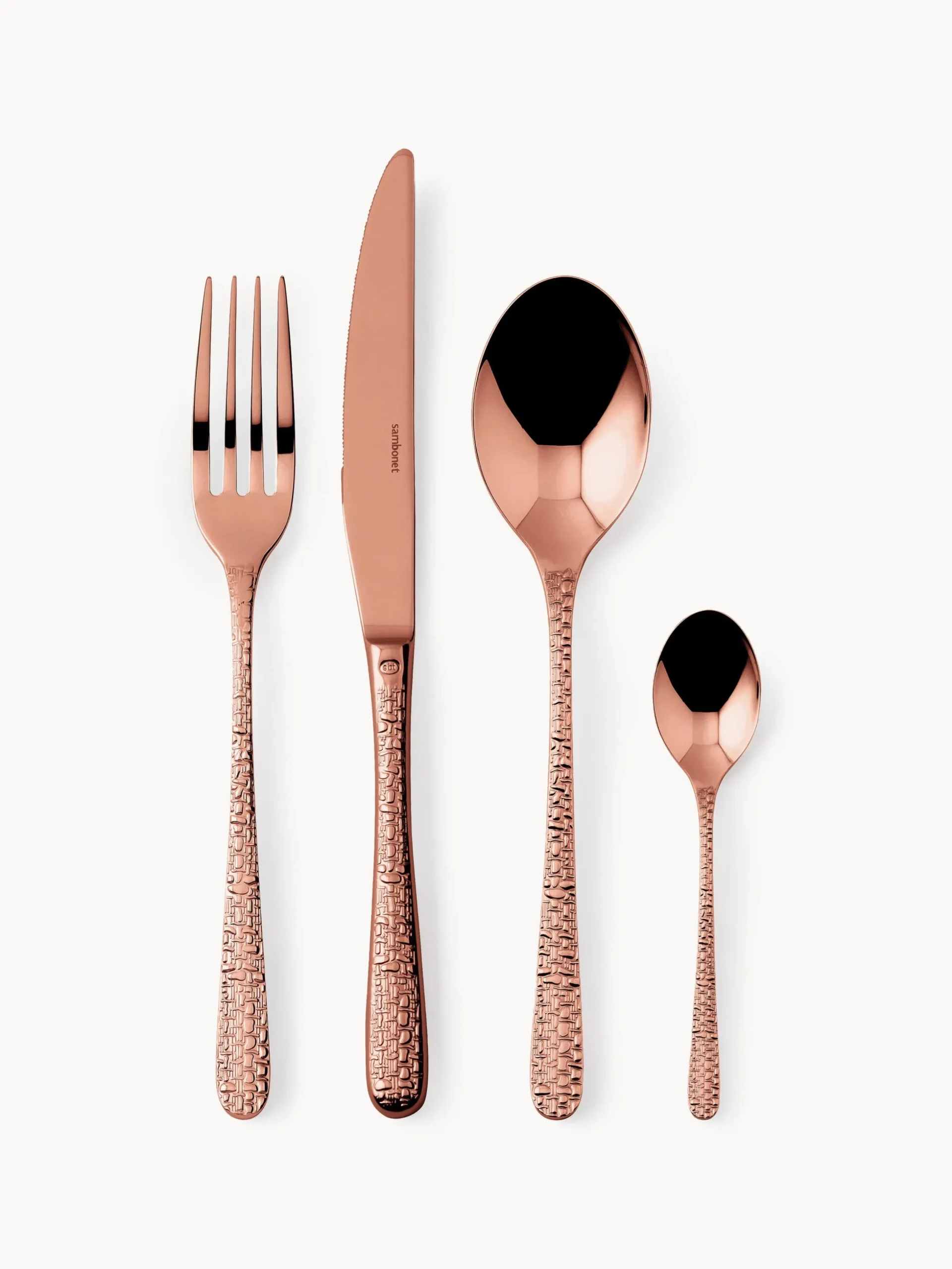 Set di 24 posate lucide Venezia, 6 persone