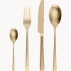 Set di 16 posate spazzolate opache Anemone, 4 persone