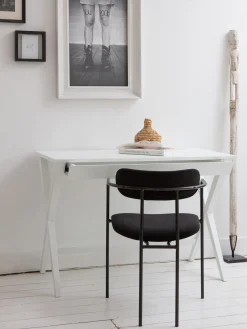 Set di 2 sedie con braccioli impilabili in velluto Elvy