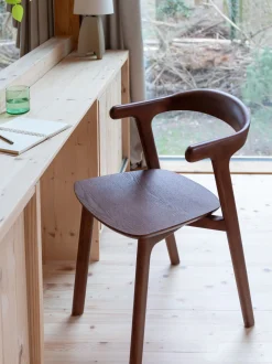 Set di 2 sedie con braccioli in legno Northwood
