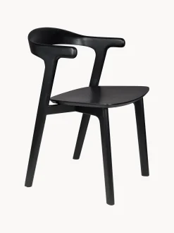 Set di 2 sedie con braccioli in legno Northwood