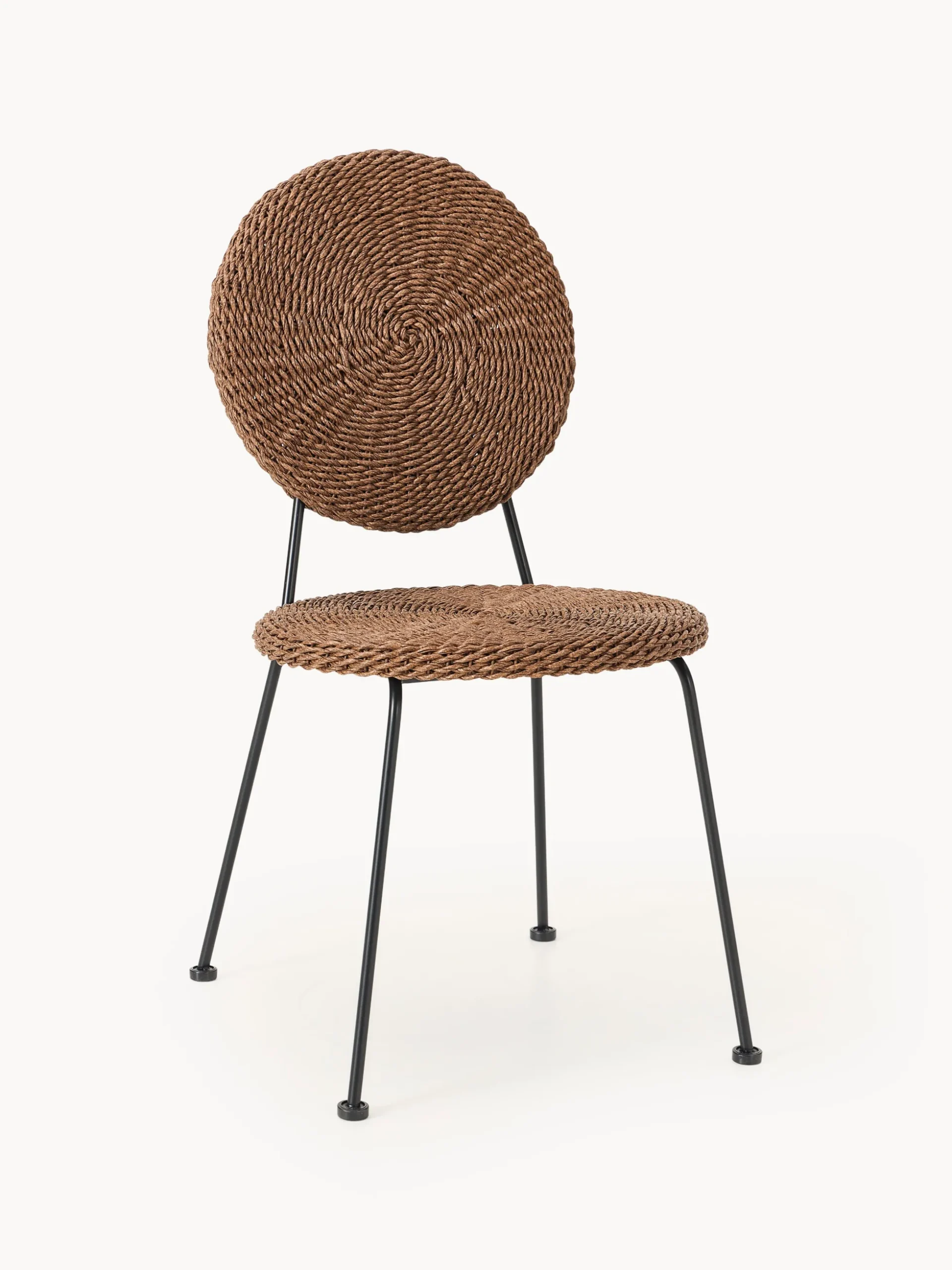 Set di 2 sedie da giardino in polirattan Spence
