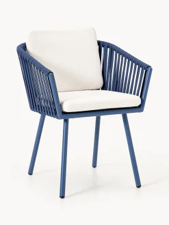 Set di 2 sedie da giardino con braccioli Malo