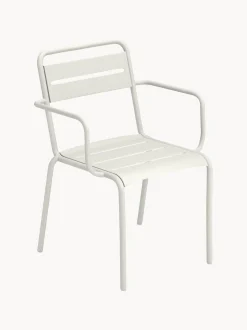 Set di 2 sedie da giardino impilabili con braccioli Star