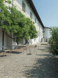 Set di 2 sedie da giardino impilabili con braccioli Star