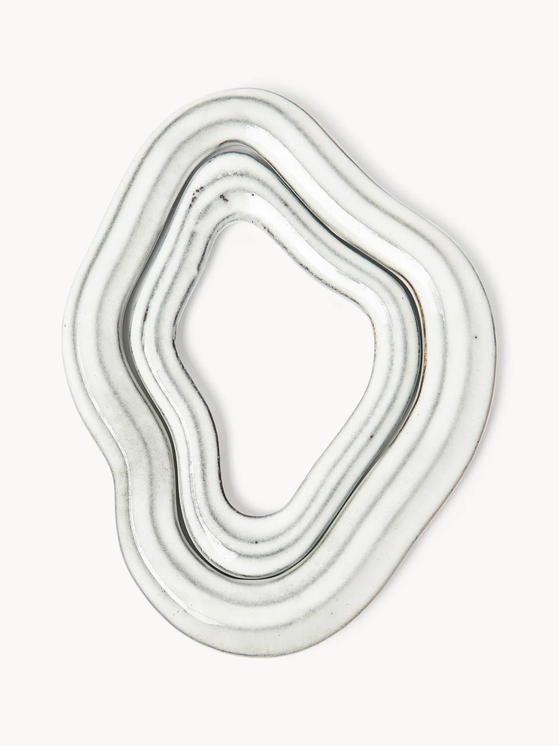 Set di 2 sottobicchieri fatti a mano Nordic Sand