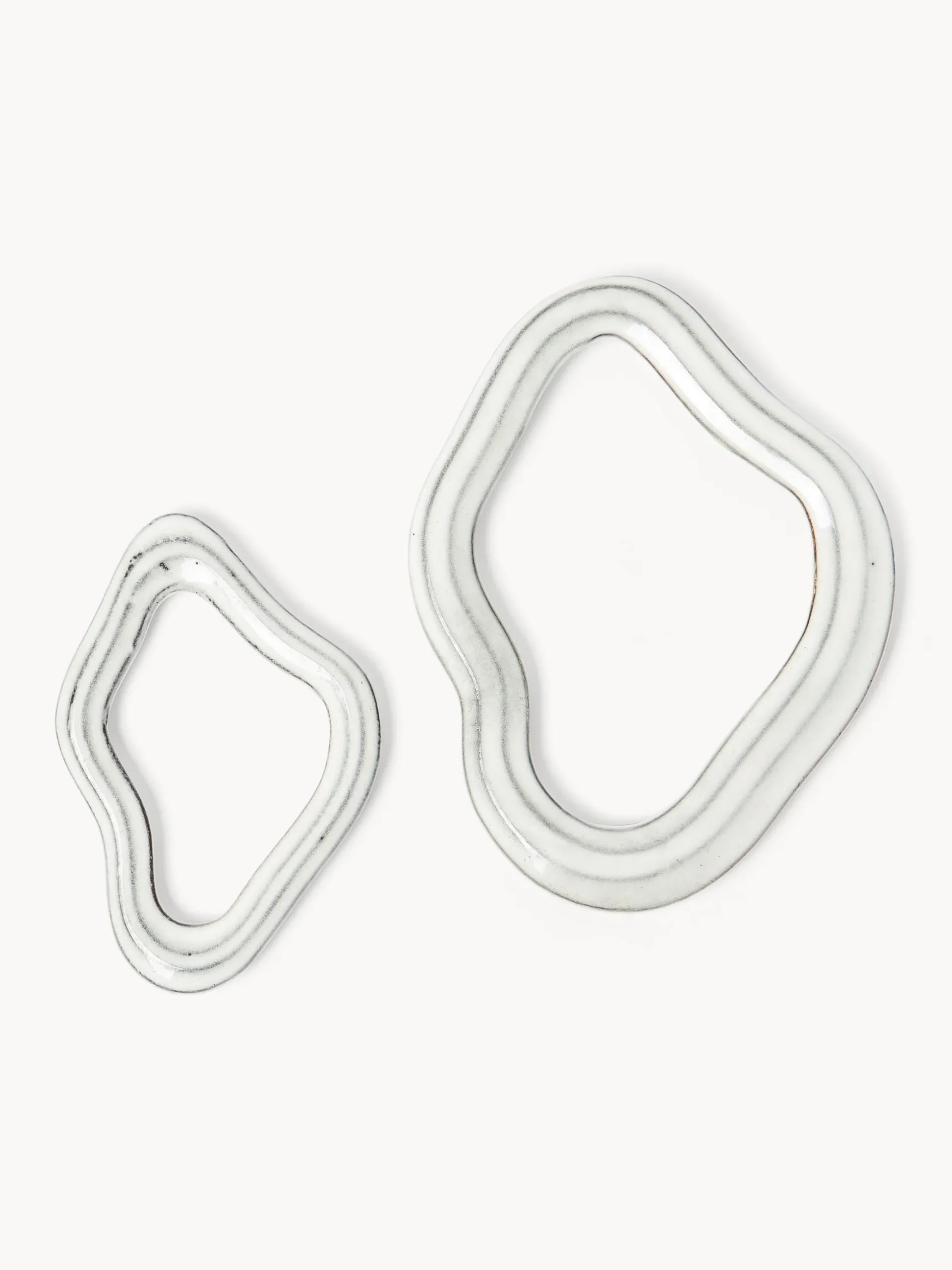 Set di 2 sottobicchieri fatti a mano Nordic Sand