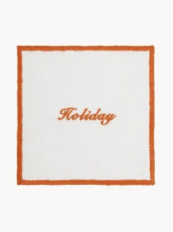 Set di 4 sottobicchieri in cotone Holiday