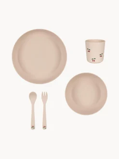Set di 5 stoviglie per bambini Cherry