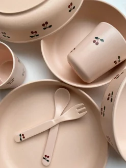 Set di 5 stoviglie per bambini Cherry