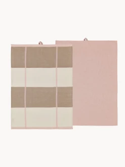 Set di 2 strofinacci Blocks