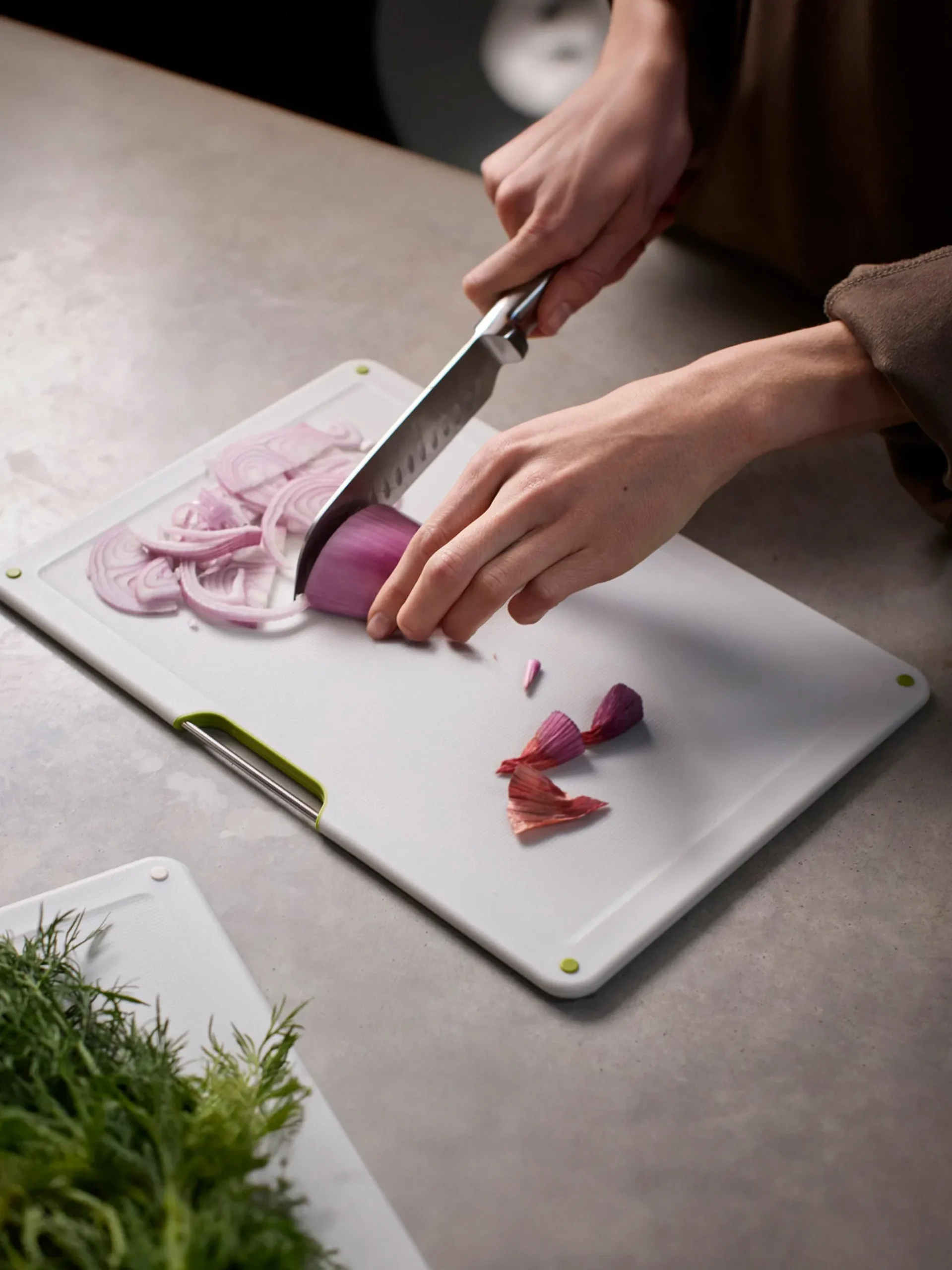 Set di 5 taglieri con supporto Folio