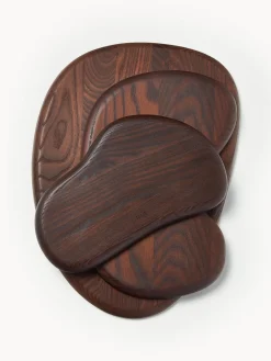 Set di 3 taglieri in legno di frassino Cairn