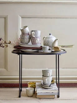 Set di 4 tazze con motivo grazioso Karine