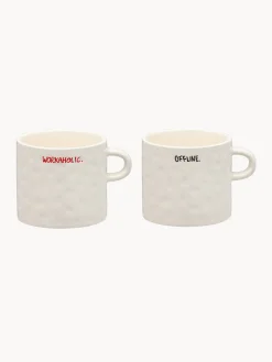 Set di 2 tazze dipinte a mano All About Balance