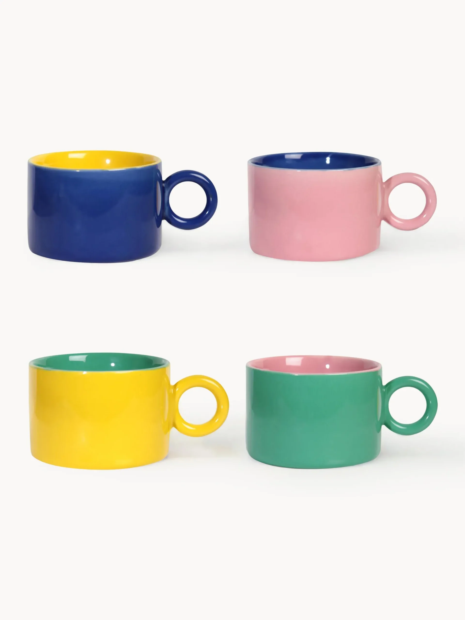 Set di 4 tazze espresso Chiquito