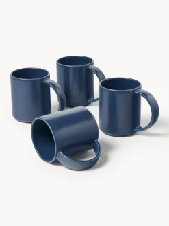 Set di 4 tazze fatte a mano Lowri