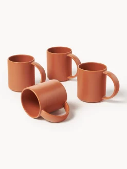 Set di 4 tazze fatte a mano Lowri