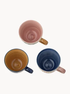 Set di 3 tazze fatte a mano Eviaya
