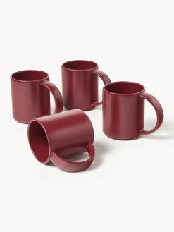 Set di 4 tazze fatte a mano Lowri