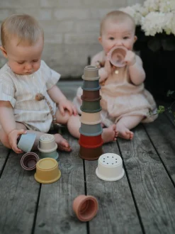Set di 8 tazze impilabili per bambini Nani