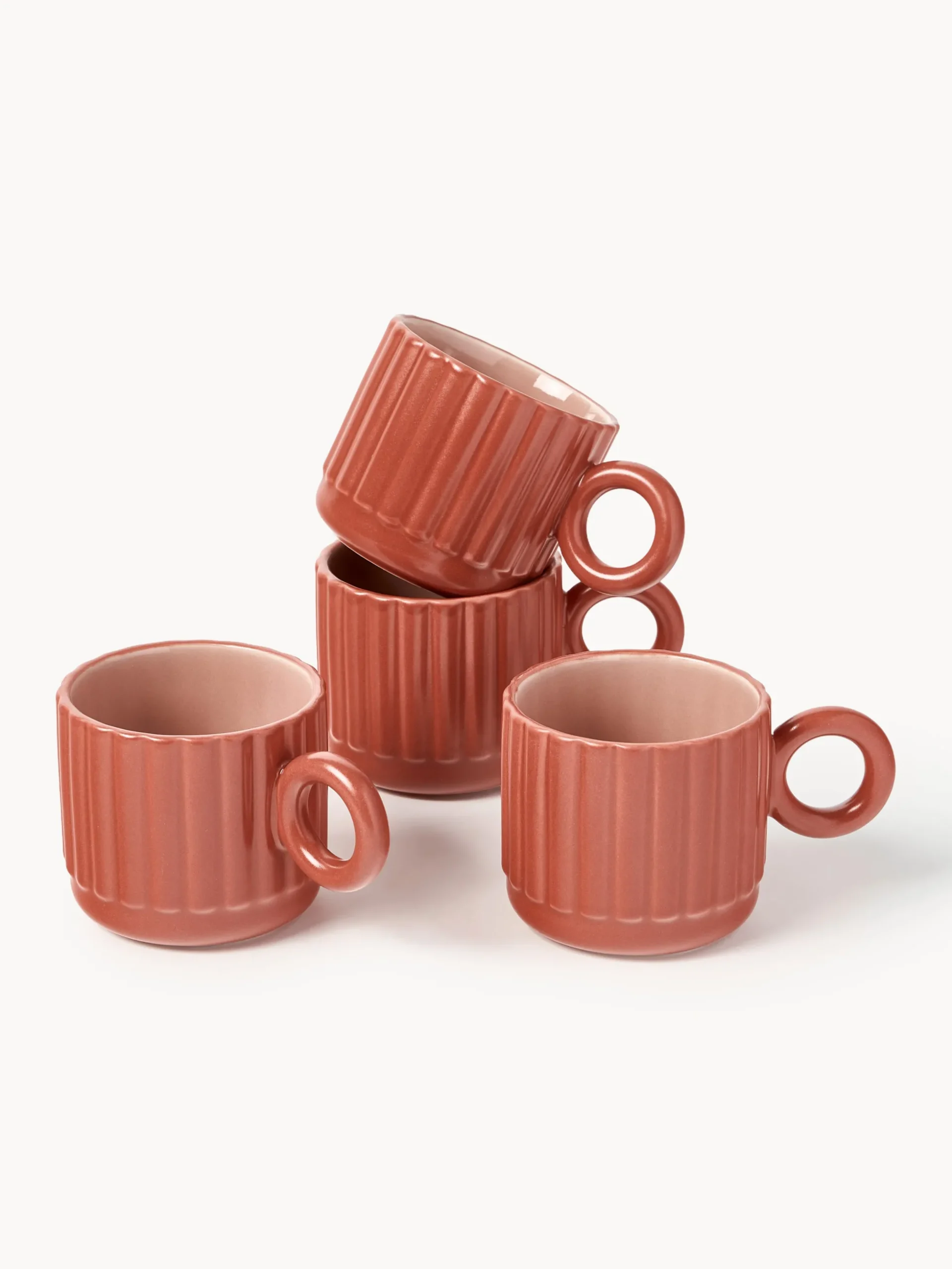 Set di 4 tazze Napari