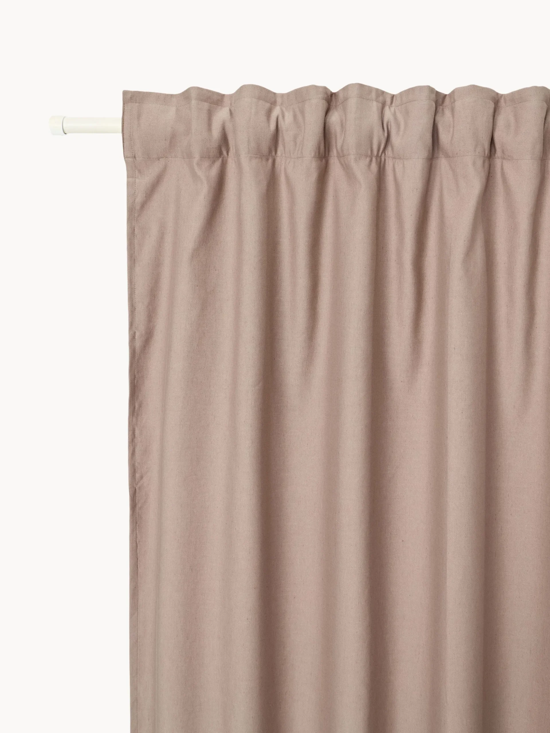Set di 2 tende opache a righe Panama, larg. 140 cm