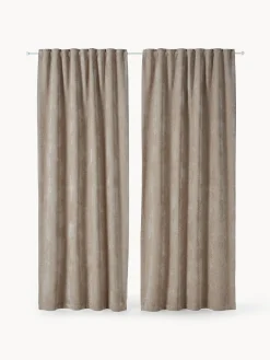 Set di 2 tende oscuranti con multibanda Lasha, varie misure