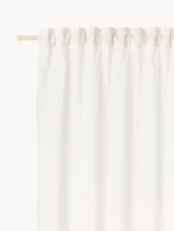 Set di 2 tende semitrasparenti con multibanda Sari, larg. 140 cm