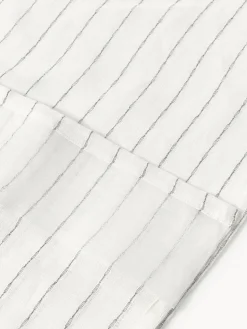 Set di 2 tende semitrasparenti con multibanda Birch, larg. 130 cm