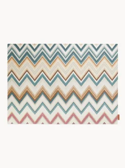 Set di 2 tovagliette americane reversibili Zigzag