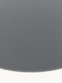 Set di 2 tovagliette rotonde in similpelle Pik
