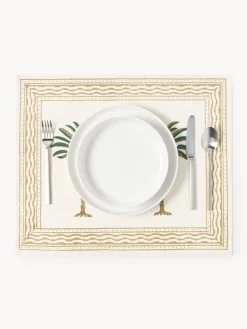 Set di 4 tovaglioli dipinti a mano Palm Tree