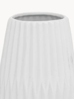 Set di 2 vasi con rilievo scanalato Esko