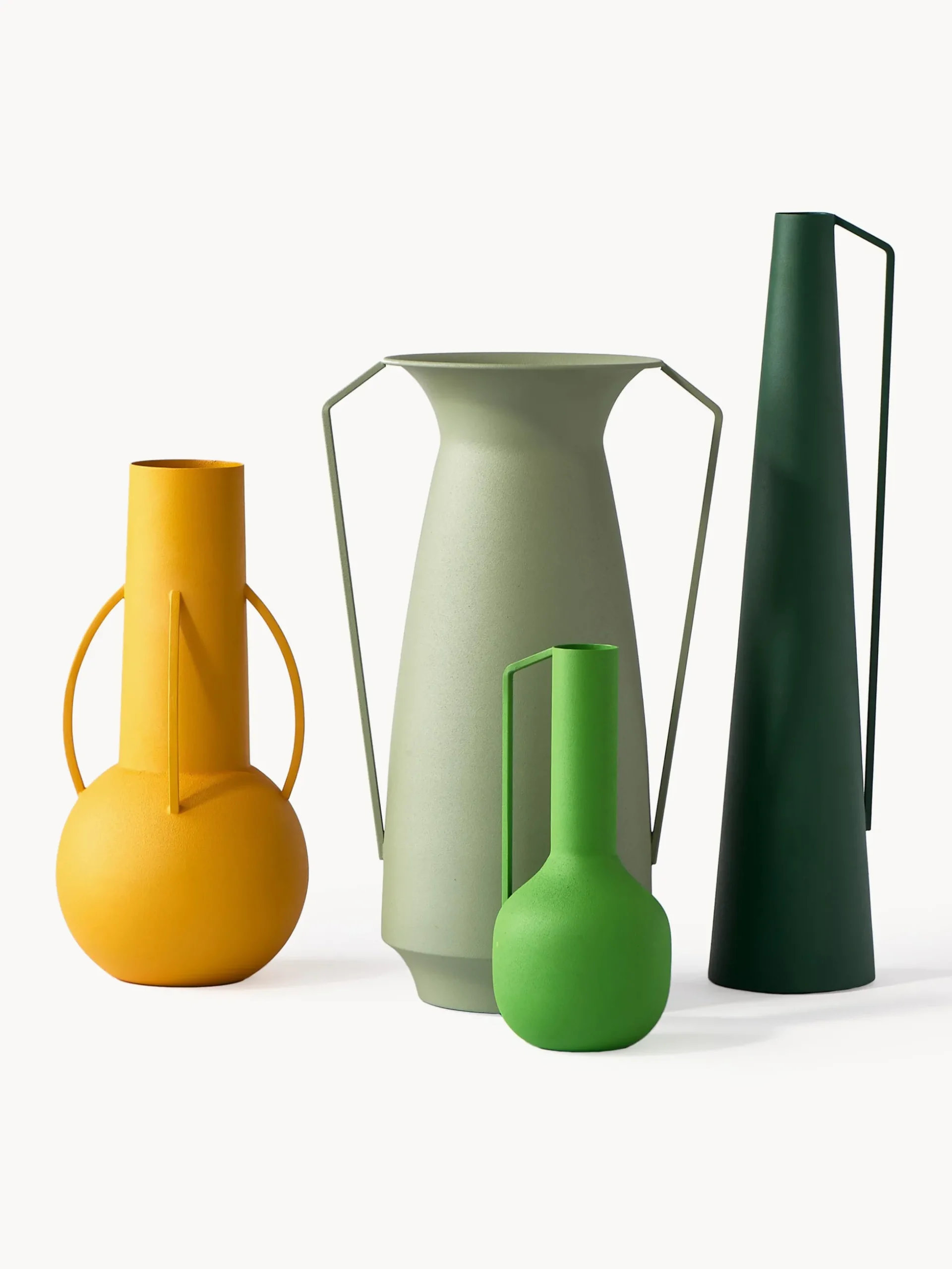 Set di 4 vasi decorativi fatti a mano Roman