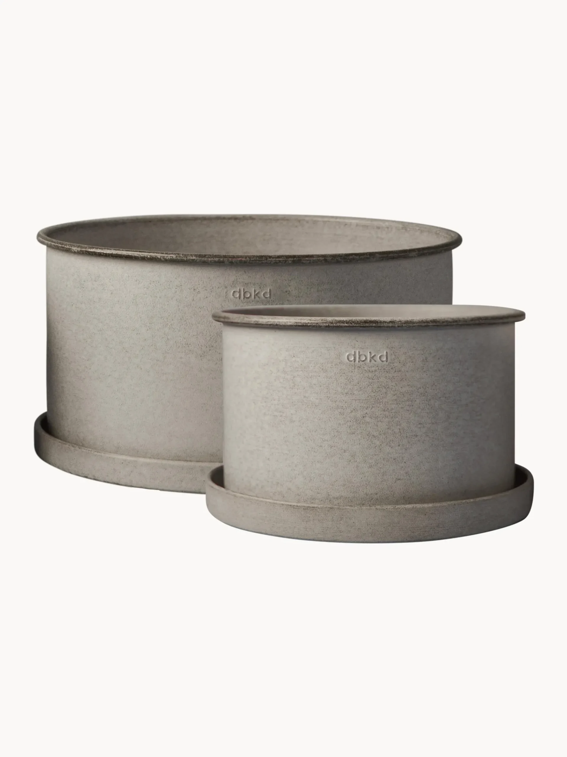 Set di 2 vasi per piante Plant
