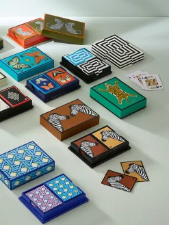 Set di carte da gioco Zebra