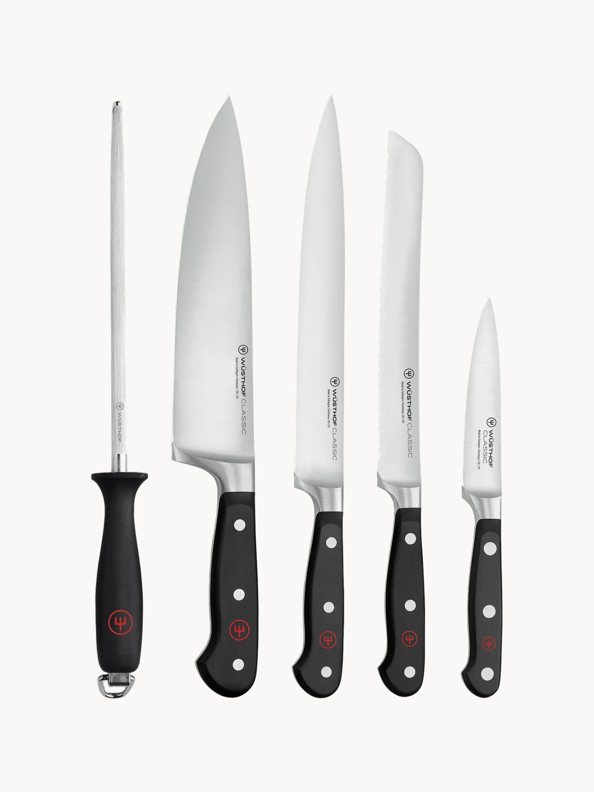 Set di coltelli in acciaio inossidabile Classic 5 pz