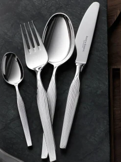 Set di posate fatte a mano lucidate a specchio Metropolitan, varie misure