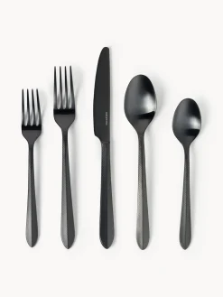 Set di posate in acciaio inox spazzolato Thibaud, varie misure