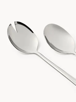 Set di posate per insalata in acciaio inox lucido Ondine