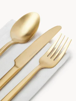 Set di posate spazzolate opache Shine, varie misure