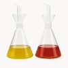Set dispenser aceto e olio Flask 2 pz
