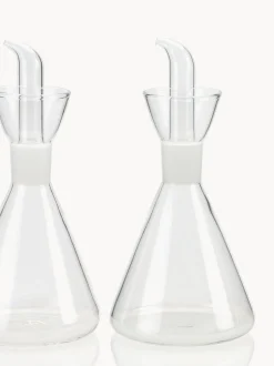 Set dispenser aceto e olio Flask 2 pz